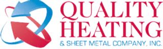 quality heating & sheet metal company inc|quality heating and air conditioning.